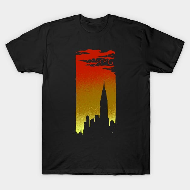 Chrysler building2 T-Shirt by barmalisiRTB